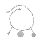 NORA Waterproof Silver Stainless Steel Bracelet – Brushed Finish - DANSK Copenhagen
