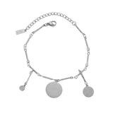 NORA Waterproof Silver Stainless Steel Bracelet – Brushed Finish - DANSK Copenhagen