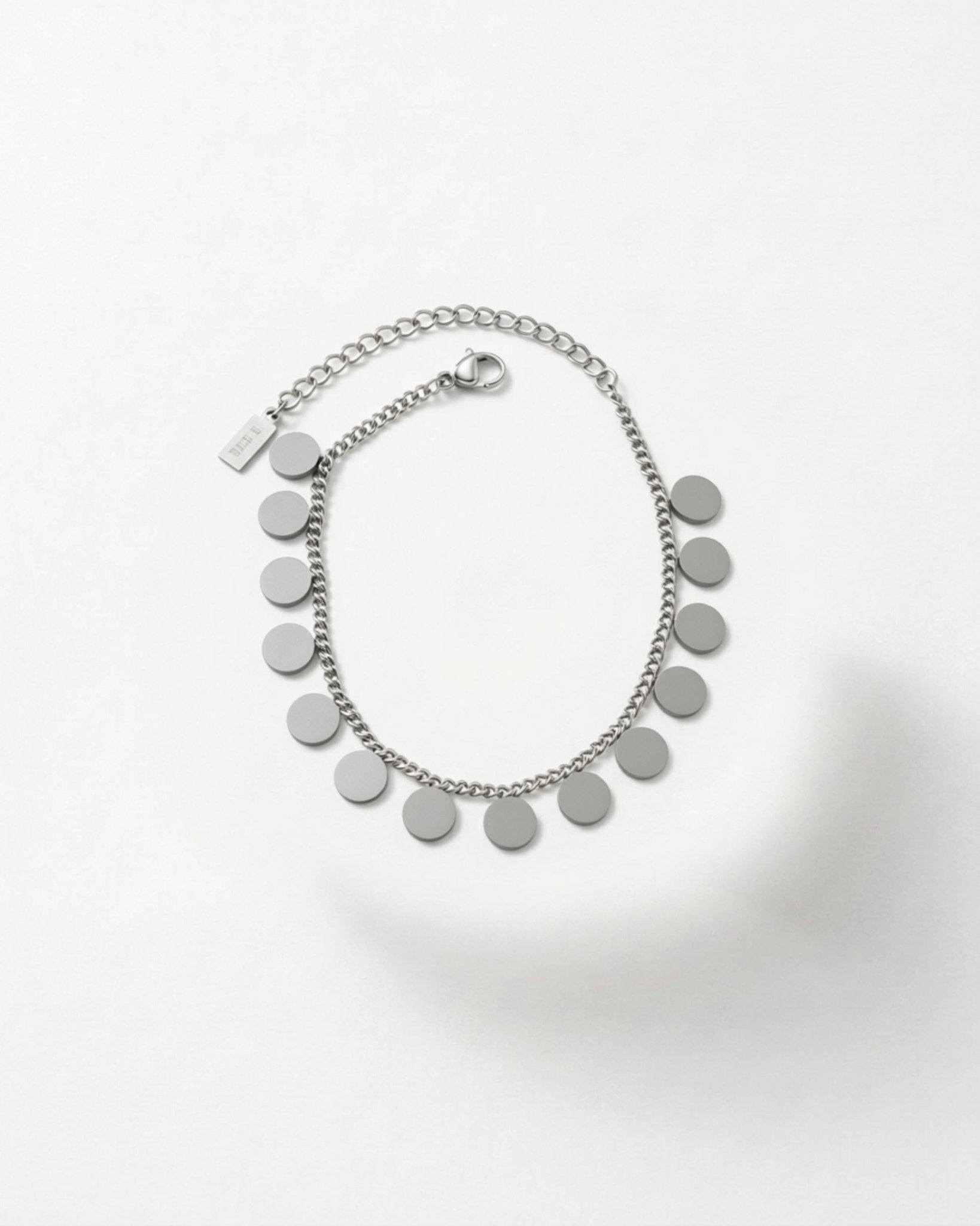 NORA Waterproof Silver Stainless Steel Multi Bracelet – Brushed Finish - DANSK Copenhagen