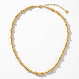 Passion Waterproof 2 Ball Necklace 18K Gold Plating - DANSK Copenhagen