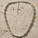 Passion Waterproof 2 Ball Necklace Silver Plating - DANSK Copenhagen