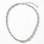 Passion Waterproof 2 Ball Necklace Silver Plating - DANSK Copenhagen