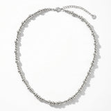 Passion Waterproof 2 Ball Necklace Silver Plating - DANSK Copenhagen