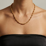 Passion Waterproof 2 Ball Necklace Silver Plating - DANSK Copenhagen