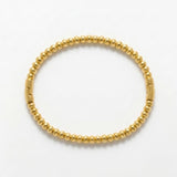 Passion Waterproof Ball Bangle Bracelet 18K Gold Plating - DANSK Copenhagen