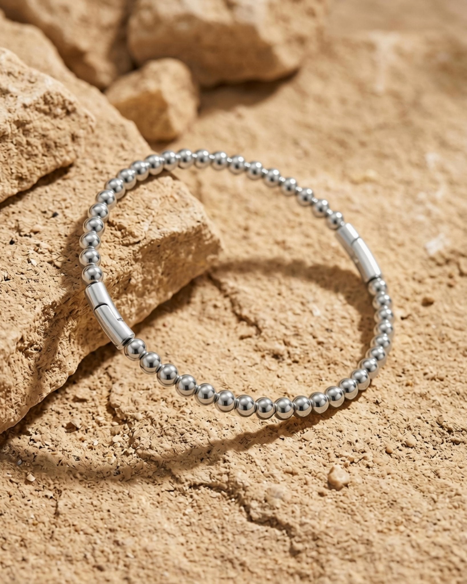 Passion Waterproof Ball Bangle Bracelet Silver Plating - DANSK Copenhagen