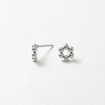 Passion Waterproof Circle Ball Earring Silver Plating - DANSK Copenhagen