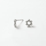 Passion Waterproof Circle Ball Earring Silver Plating - DANSK Copenhagen
