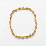 Passion Waterproof Elastic 2 Ball Bracelet 18K Gold Plating - DANSK Copenhagen