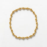 Passion Waterproof Elastic 2 Ball Bracelet 18K Gold Plating - DANSK Copenhagen