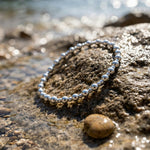 Passion Waterproof Elastic 2 Ball Bracelet Silver Plating - DANSK Copenhagen