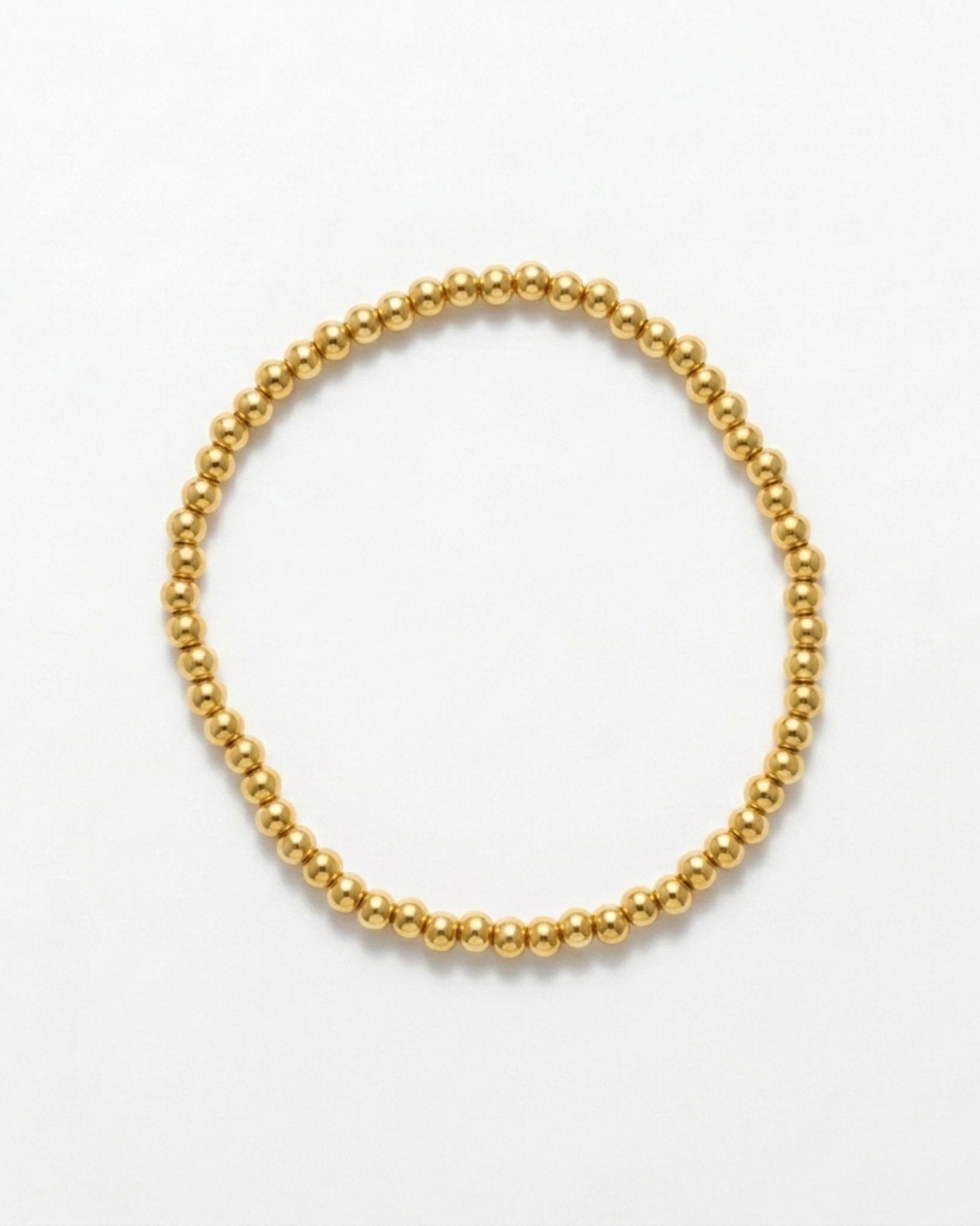 Passion Waterproof Elastic Ball Bracelet 18K Gold Plating - DANSK Copenhagen