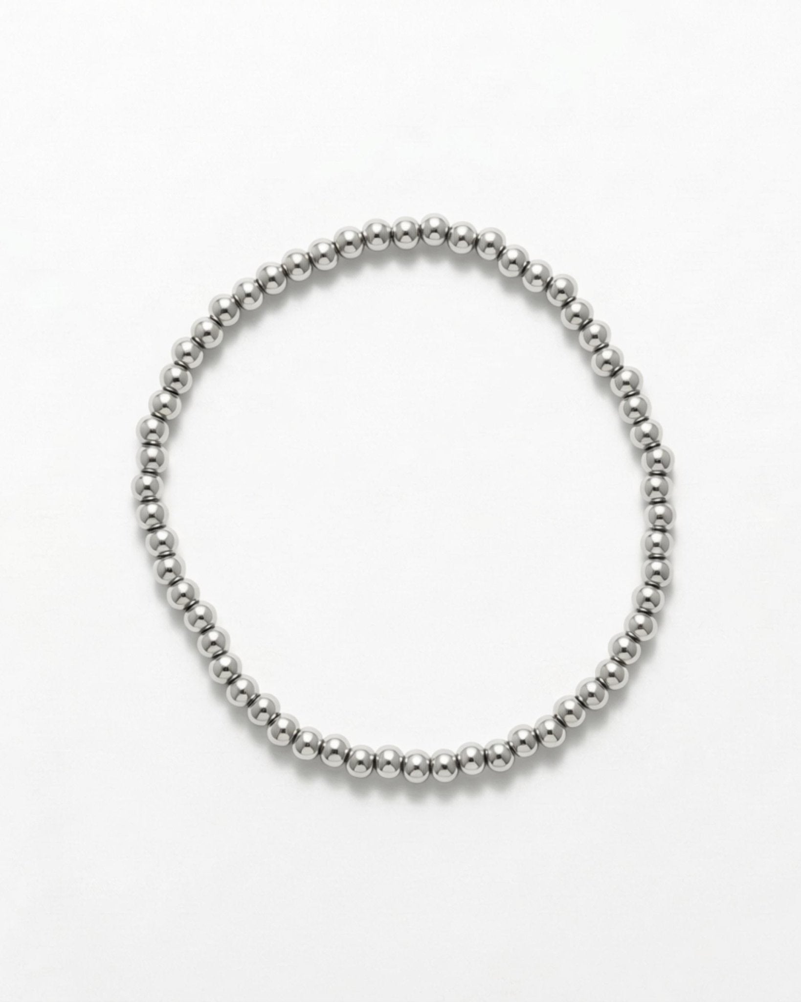Passion Waterproof Elastic Ball Bracelet Silver Plating - DANSK Copenhagen