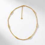 Passion Waterproof Multi Ball Necklace 18K Gold Plating Plating