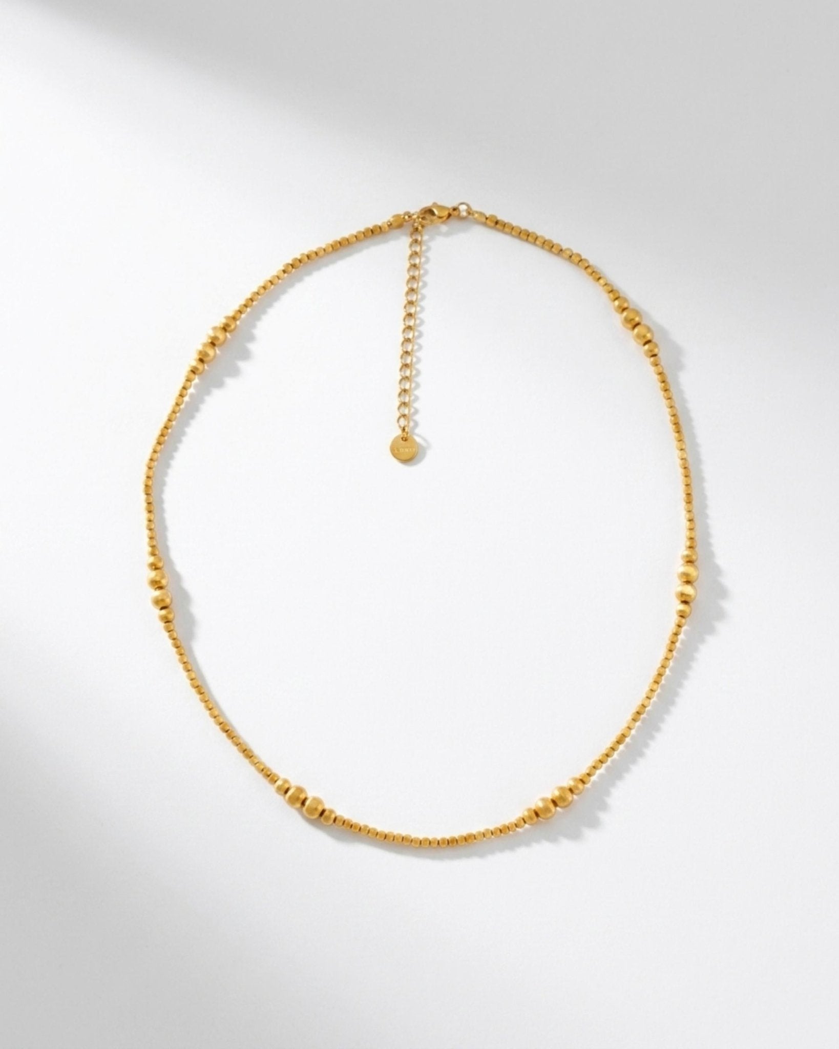 Passion Waterproof Multi Ball Necklace 18K Gold Plating Plating