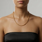 Passion Waterproof Multi Ball Necklace Silver Plating