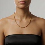 Passion Waterproof Multi Ball Necklace Silver Plating