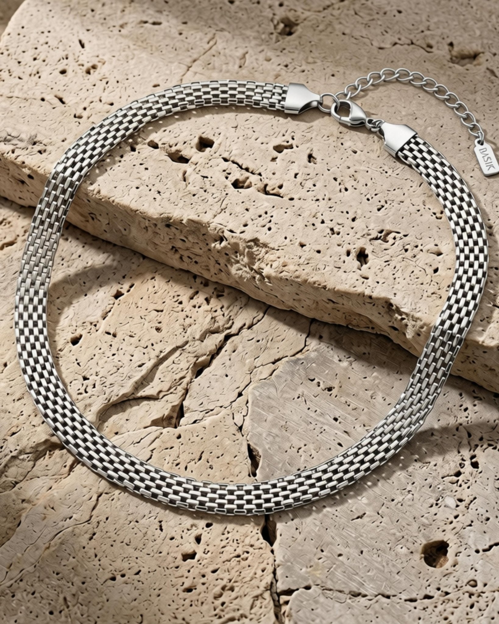 Passion Waterproof Short Vintage Necklace Silver Plating - DANSK Copenhagen
