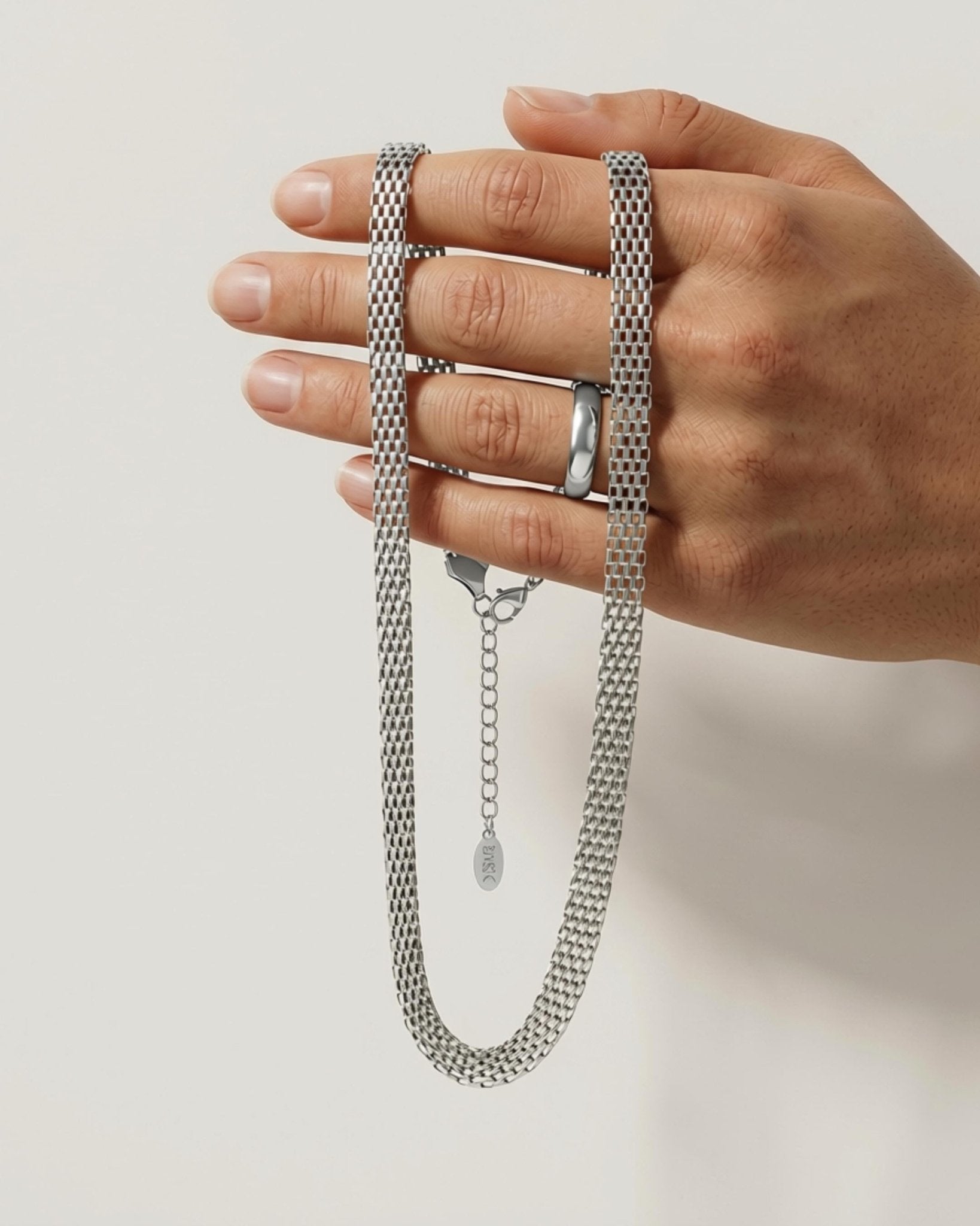 Passion Waterproof Short Vintage Necklace Silver Plating - DANSK Copenhagen