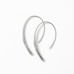 Passion Waterproof Simple Hoop Earring Silver Plating - DANSK Copenhagen