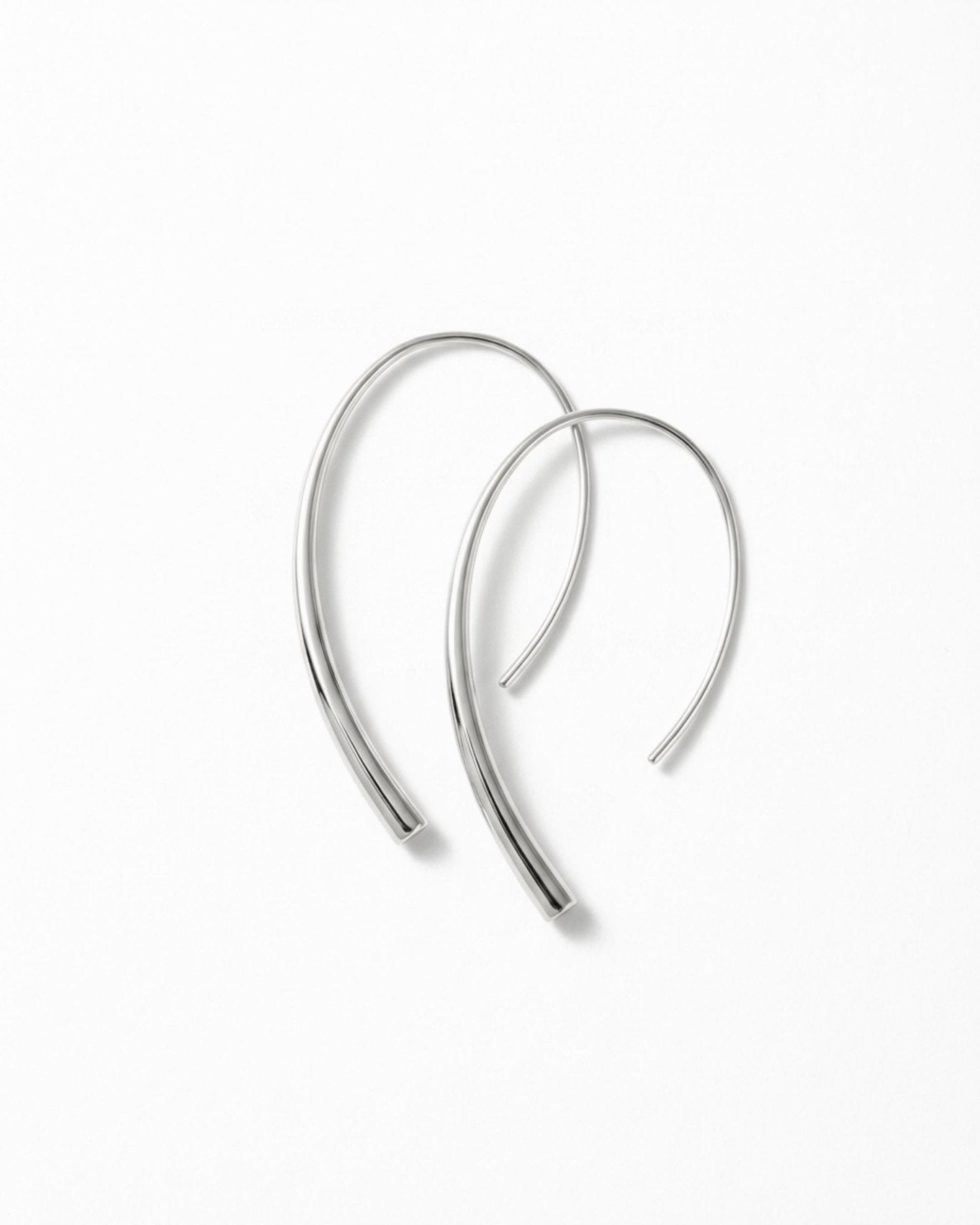 Passion Waterproof Simple Hoop Earring Silver Plating - DANSK Copenhagen