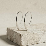 Passion Waterproof Simple Hoop Earring Silver Plating - DANSK Copenhagen