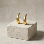 Passion Waterproof Smooth Crawler Earring 18K Gold Plating - DANSK Copenhagen