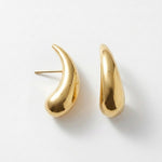 Passion Waterproof Smooth Crawler Earring 18K Gold Plating - DANSK Copenhagen