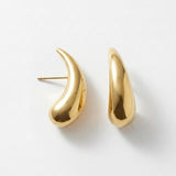 Passion Waterproof Smooth Crawler Earring 18K Gold Plating - DANSK Copenhagen