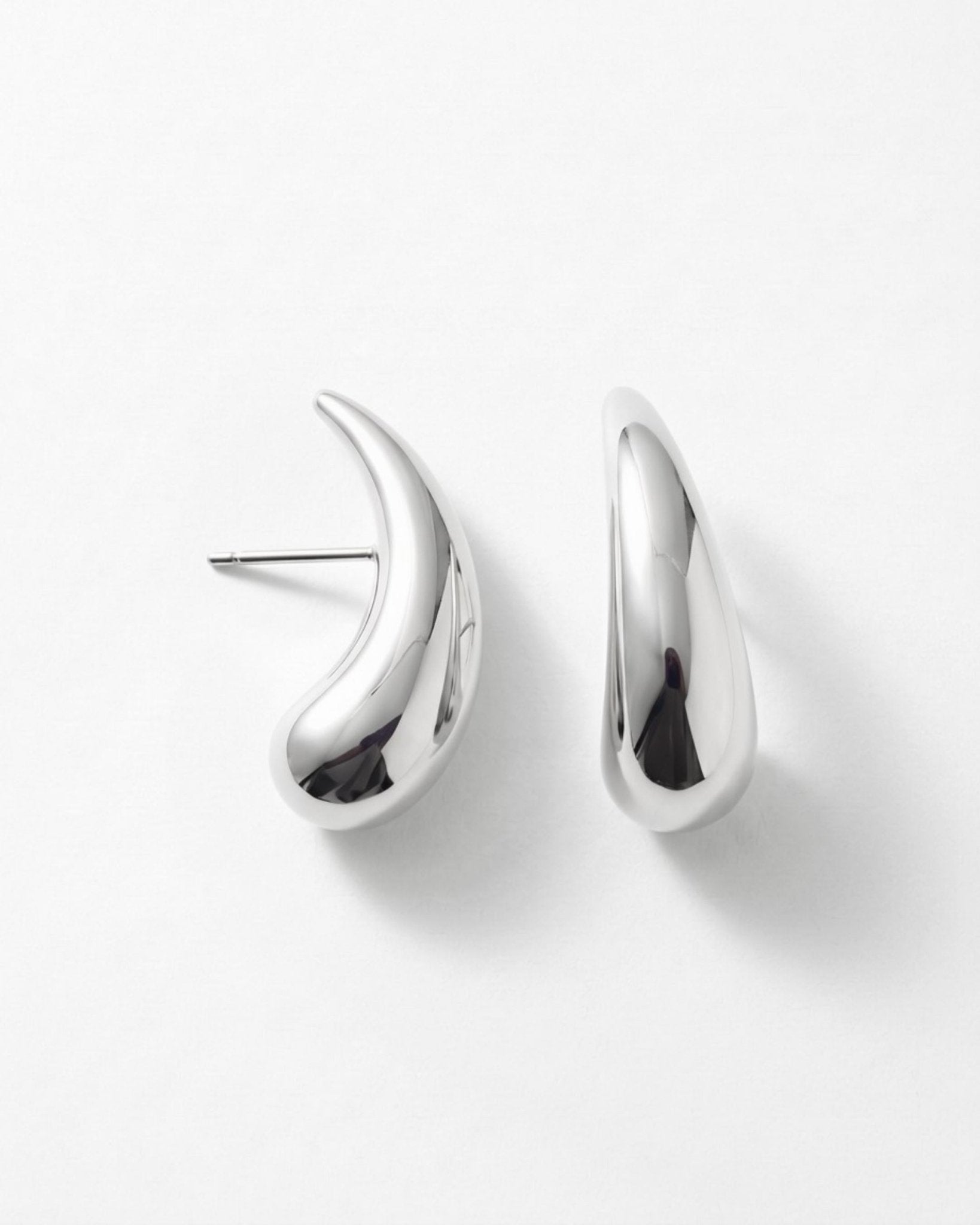 Passion Waterproof Smooth Crawler Earring Silver Plating - DANSK Copenhagen