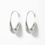 Passion Waterproof Smooth Hoop Silver Plating - DANSK Copenhagen