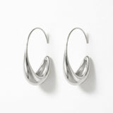 Passion Waterproof Smooth Hoop Silver Plating - DANSK Copenhagen