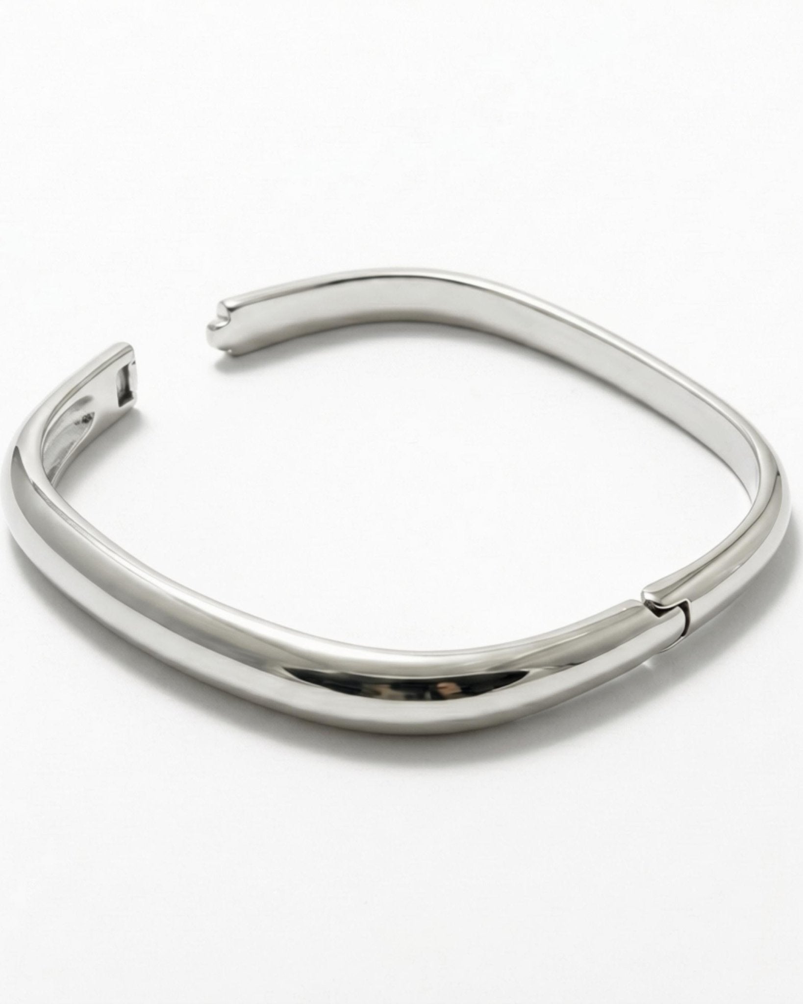 Passion Waterproof Square Cuff Bracelet Silver Plating - DANSK Copenhagen