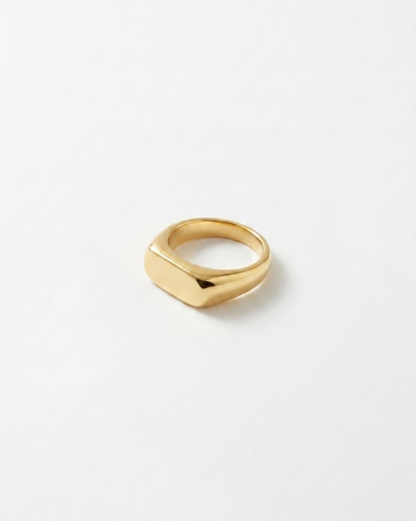 Passion Waterproof Square Ring 18K Gold Plating - DANSK Copenhagen