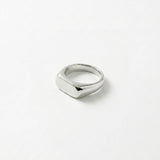 Passion Waterproof Square Ring Silver Plating - DANSK Copenhagen