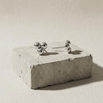 Passion Waterproof Triple Ball Earring Silver Plating - DANSK Copenhagen