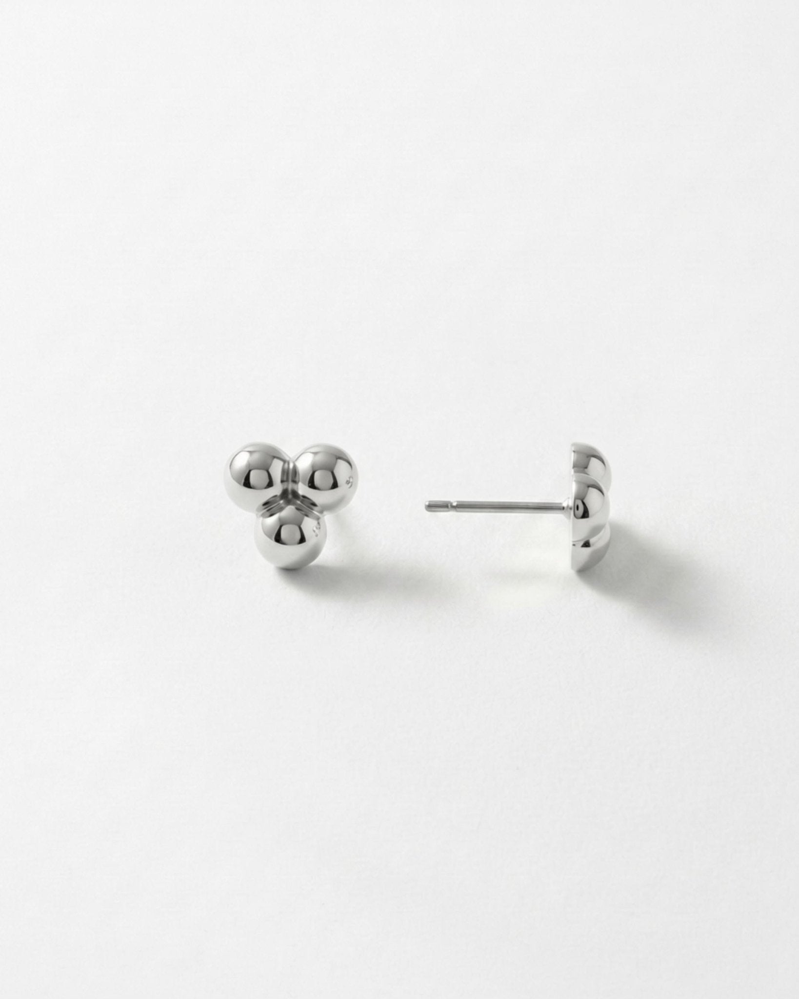 Passion Waterproof Triple Ball Earring Silver Plating - DANSK Copenhagen