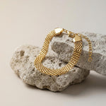 Passion Waterproof Vintage Chain Bracelet 18K Gold Plating - DANSK Copenhagen
