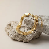 Passion Waterproof Vintage Chain Bracelet 18K Gold Plating - DANSK Copenhagen