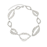 RAGNA Waterproof Silver Stainless Steel Original Necklace - Hammered Finish - DANSK Copenhagen