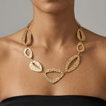 RAGNA Waterproof Silver Stainless Steel Original Necklace - Hammered Finish - DANSK Copenhagen