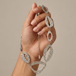 RAGNA Waterproof Silver Stainless Steel Original Necklace - Hammered Finish - DANSK Copenhagen