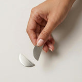 SAGA Waterproof Silver Stainless Steel Post Earring – Brushed Finish - DANSK Copenhagen