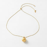 SIGNE Waterproof 18K Gold Plated Necklace - Adjustable Chain & Sanded Stainless Steel - DANSK Copenhagen