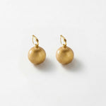 SIGNE Waterproof 18K Gold Plating Statement French Clip - Sanded Stainless Steel - DANSK Copenhagen