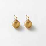 SIGNE Waterproof 18K Gold Plating Statement French Clip - Sanded Stainless Steel - DANSK Copenhagen