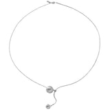 SIGNE Waterproof Silver Stainless Steel Simple Necklace - Sanded Finish - DANSK Copenhagen