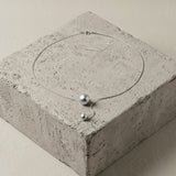 SIGNE Waterproof Silver Stainless Steel Simple Necklace - Sanded Finish - DANSK Copenhagen