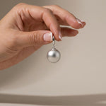 SIGNE WaterproofSilver Stainless Steel Statement French Clip - Sanded Finish - DANSK Copenhagen