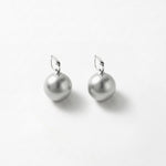 SIGNE WaterproofSilver Stainless Steel Statement French Clip - Sanded Finish - DANSK Copenhagen